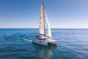 underway, FP 47 Saona, catamaran for sale