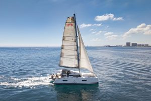 underway, FP 47 Saona, catamaran for sale