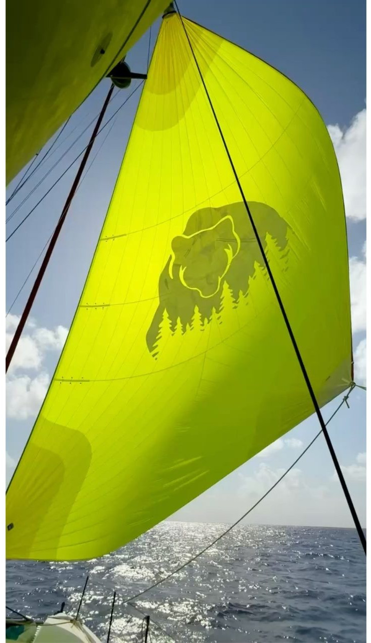 underway, Outremer 55, catamaran for sale
