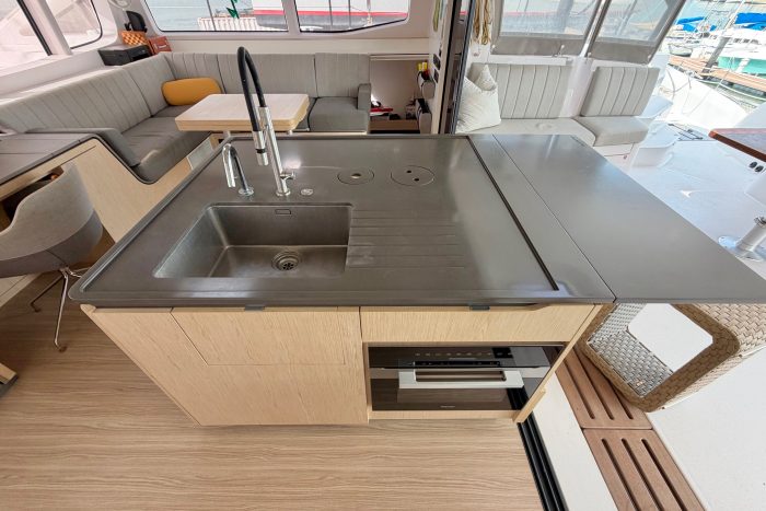 interior, Outremer 55, catamaran for sale