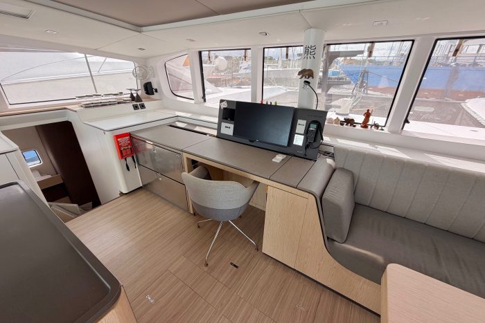 navigation station, Outremer 55, catamaran for sale