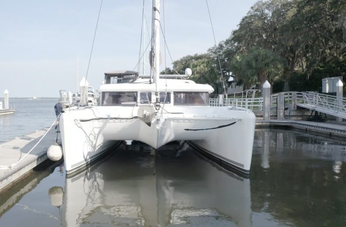 exterior, Lagoon 421, catamaran for sale