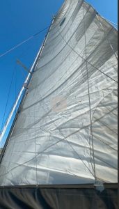 underway, Lagoon 421, catamaran for sale