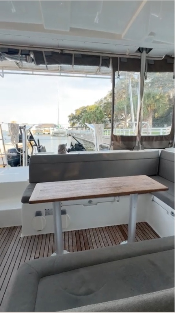 cockpit, Lagoon 421, catamaran for sale