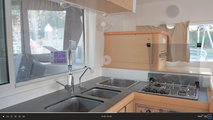 interior, Lagoon 421, catamaran for sale
