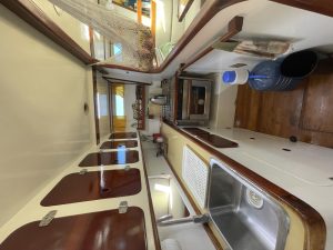 interior, Corbin 39 Mark I, sailboat for sale