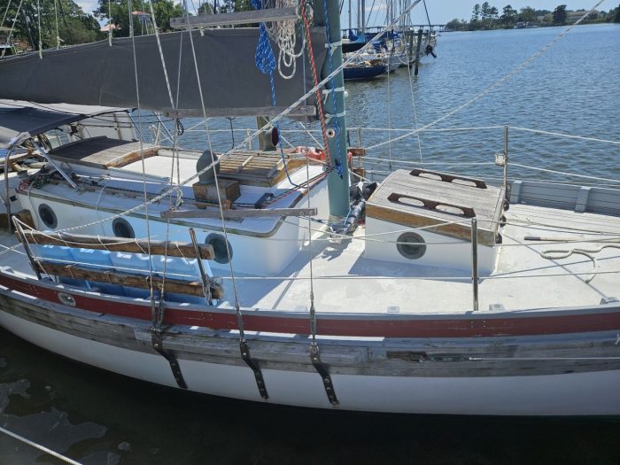 exterior, Bristol 28 Channel Cutter, sailboat for sale