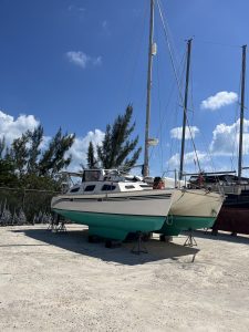 boatyard, Summer Twins 28, catamaran for sale