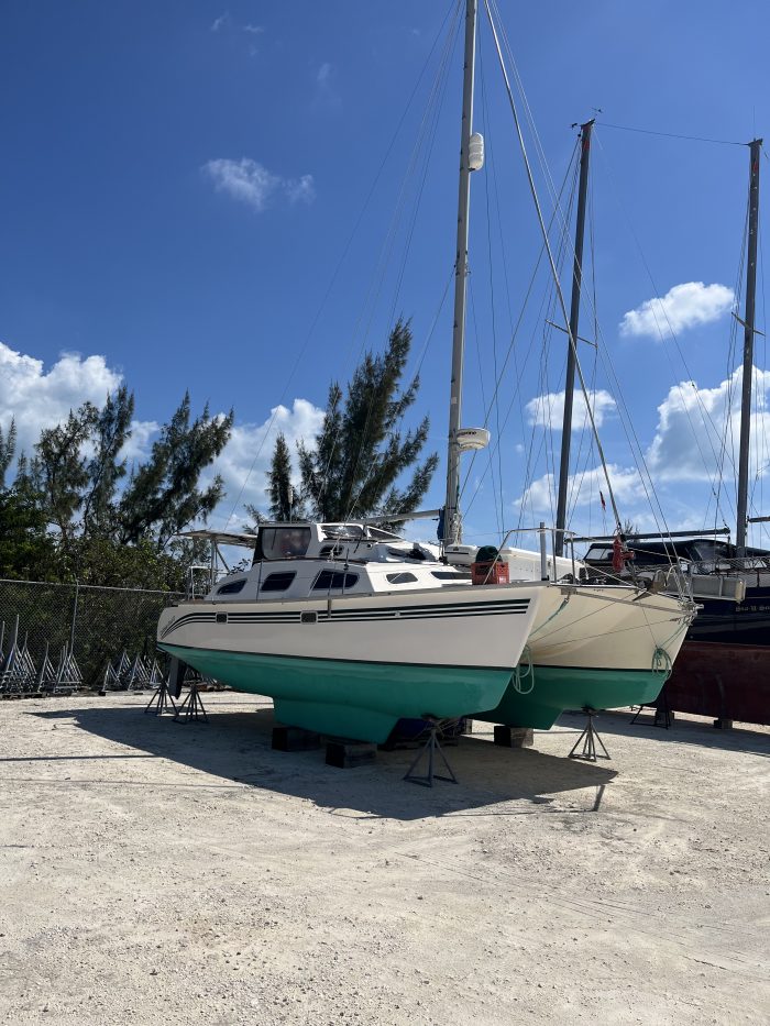 boatyard, Summer Twins 28, catamaran for sale