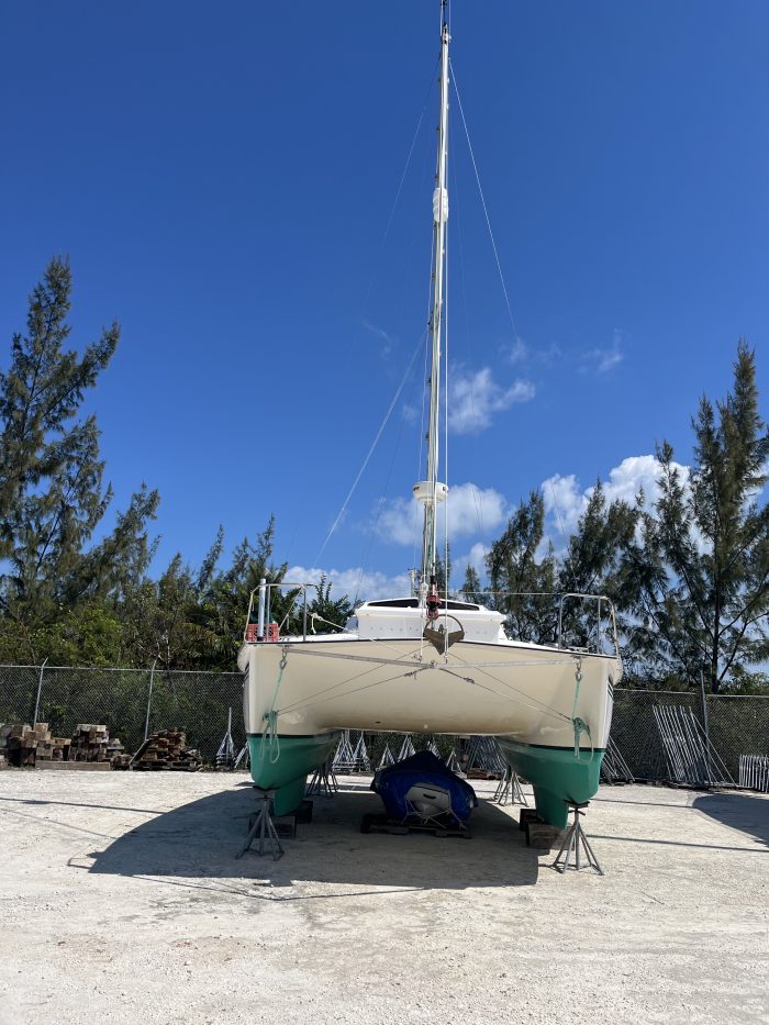 boatyard, Summer Twins 28, catamaran for sale