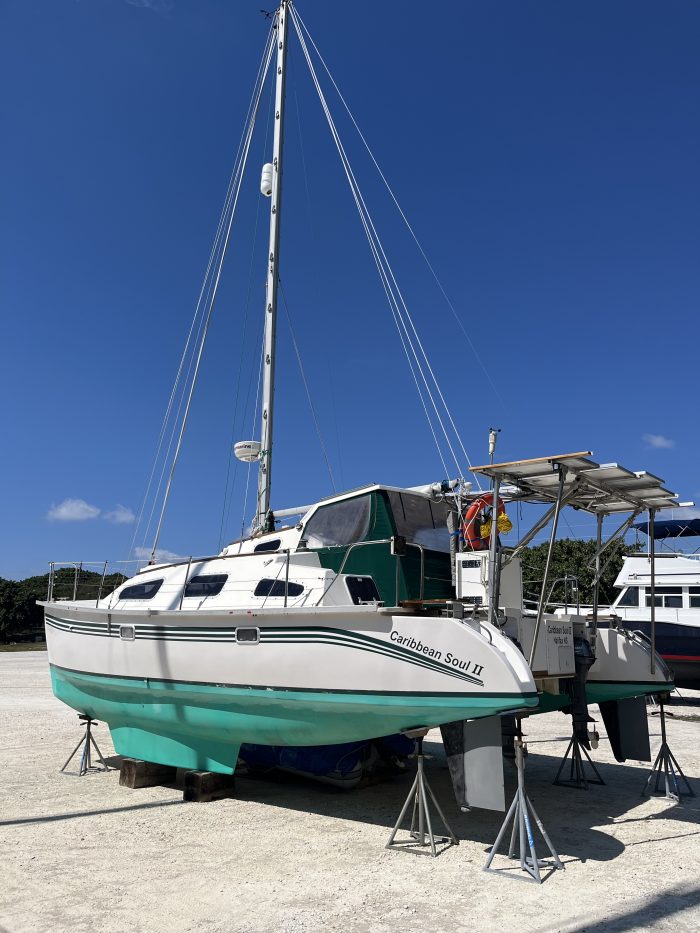 boatyard, Summer Twins 28, catamaran for sale