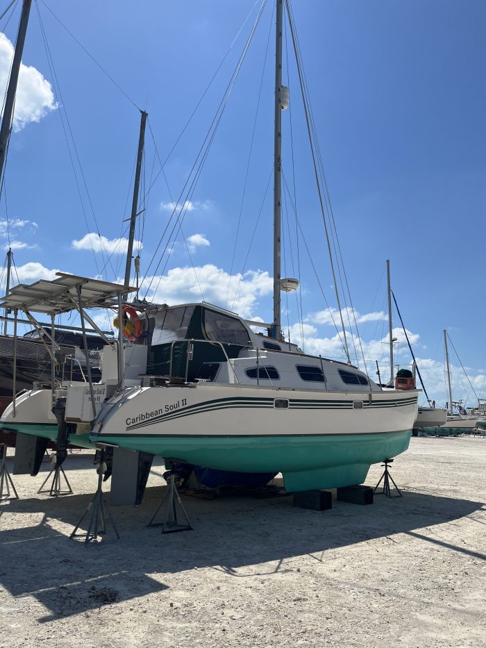 boatyard, Summer Twins 28, catamaran for sale
