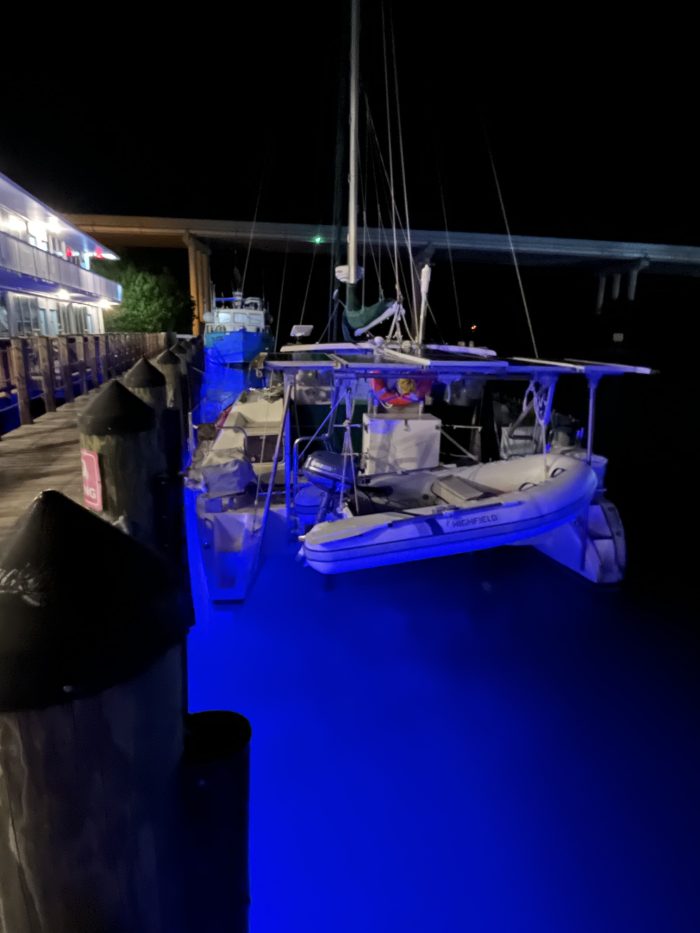 exterior, Summer Twins 28, catamaran for sale