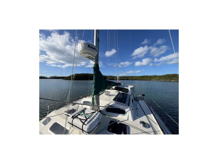 deck, Summer Twins 28, catamaran for sale