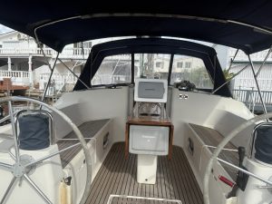 cockpit, Jeanneau JY51, sailboat for sale
