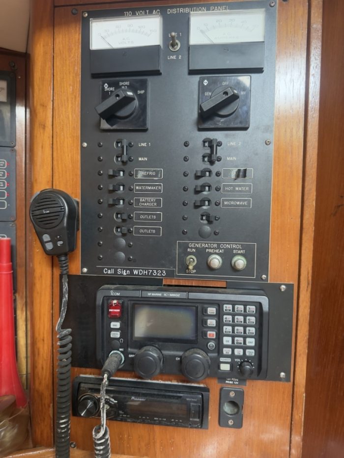 electrical, Jeanneau JY51, sailboat for sale