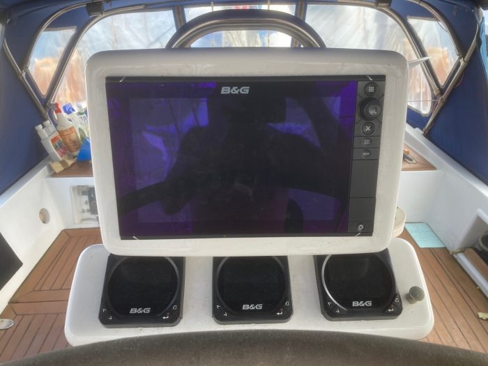 helm, Tayana 55, sailboat for sale