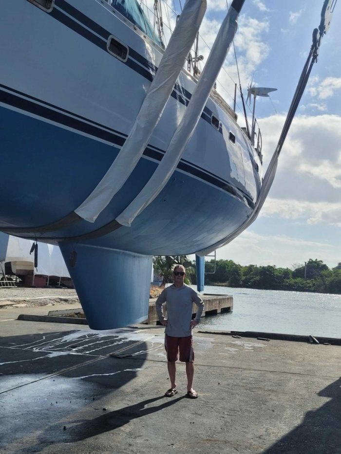 boatyard, Tayana 55, sailboat for sale