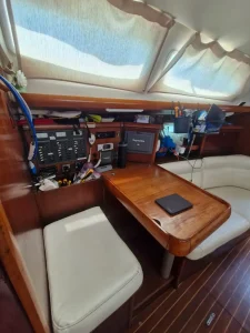 navigation station, Jeanneau 37 Sun Odyssey, sailboat for sale