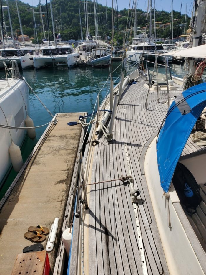 deck, Wauquiez 43 Amphitrite, sailboat for sale