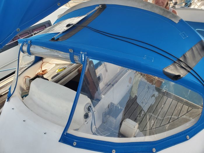 cockpit, Wauquiez 43 Amphitrite, sailboat for sale