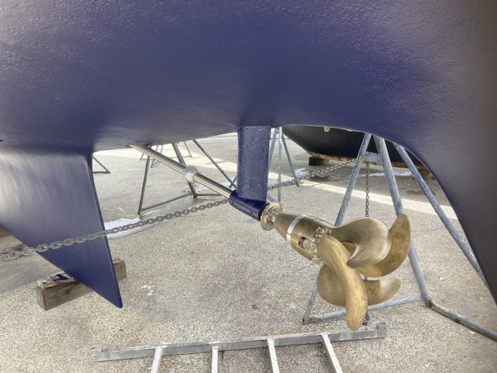 boatyard, Wauquiez 43 Amphitrite, sailboat for sale