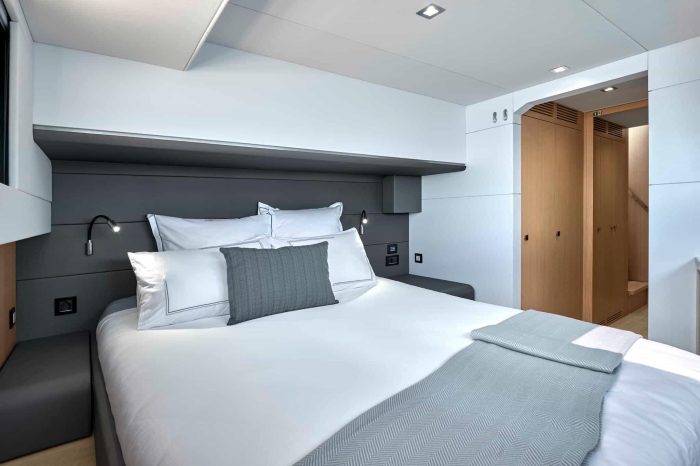 bed, Privilege 580 Signature, catamaran for sale