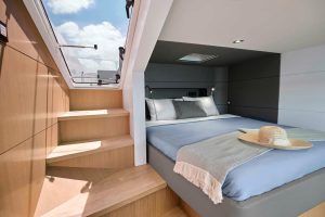bed, Privilege 580 Signature, catamaran for sale