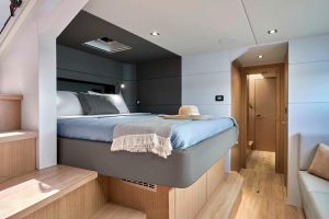 bed, Privilege 580 Signature, catamaran for sale