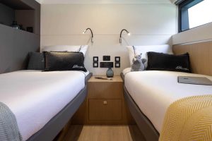 bed, Privilege 580 Signature, catamaran for sale