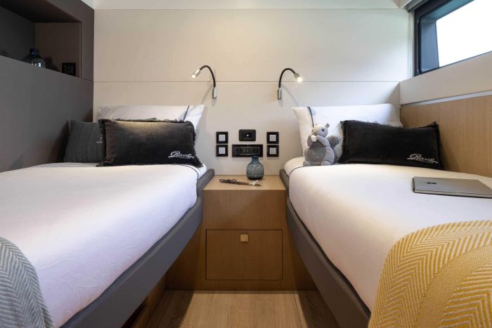 bed, Privilege 580 Signature, catamaran for sale