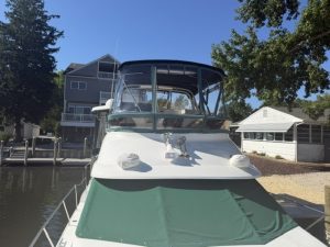 exterior, Silverton 34C, trawler for sale