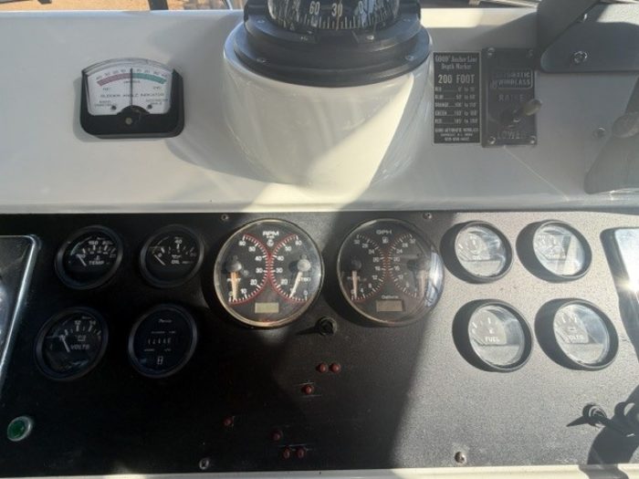 helm, Silverton 34C, trawler for sale