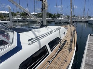 deck, Hallberg Rassy, sailboat for sale