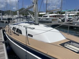 deck, Hallberg Rassy, sailboat for sale