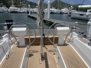 deck, Hallberg Rassy, sailboat for sale