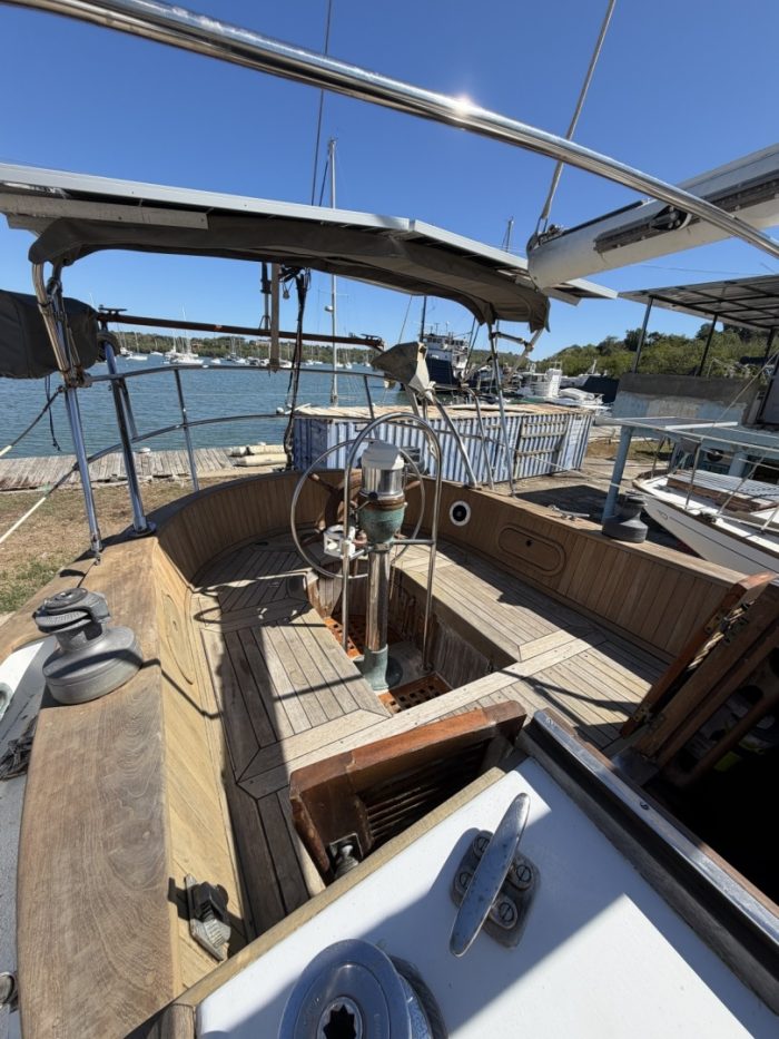 cockpit, Baba, sailboat for sale