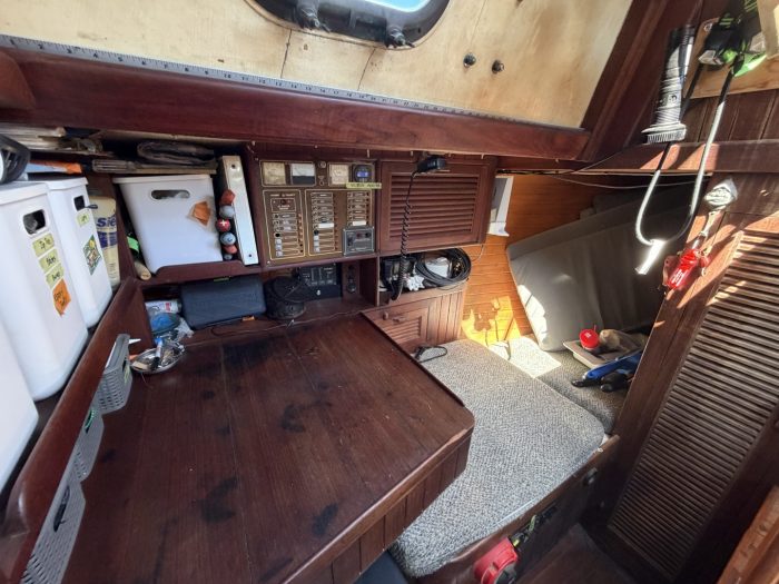 navigation station, Baba, sailboat for sale