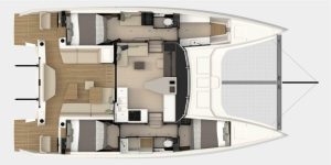 Nautitech 44 Open layout drawing 4
