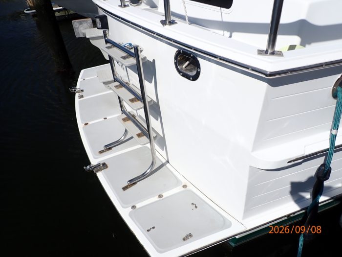 deck, Monk 36, trawler for sale