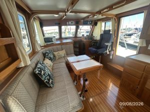 salon, Monk 36, trawler for sale