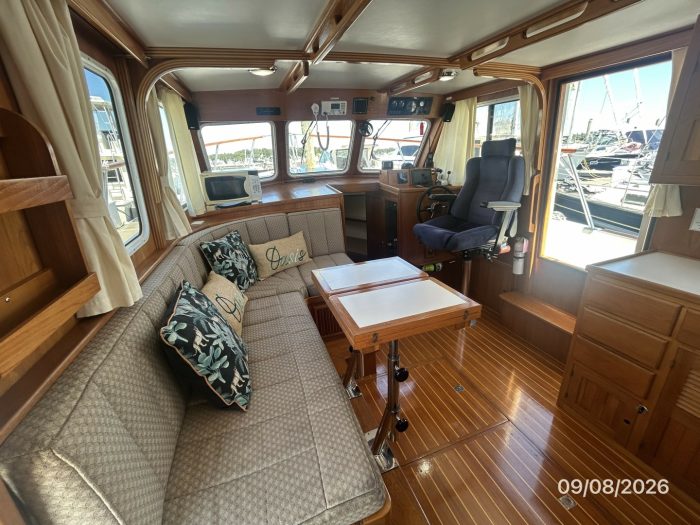 salon, Monk 36, trawler for sale