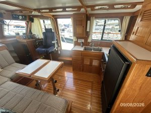 salon, Monk 36, trawler for sale