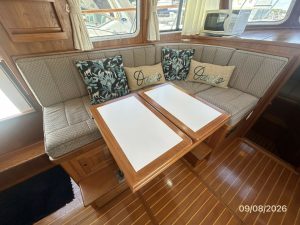 salon, Monk 36, trawler for sale