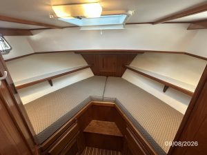 bed, Monk 36, trawler for sale