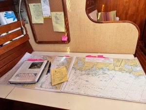 navigation station, Custom, sailboat for sale