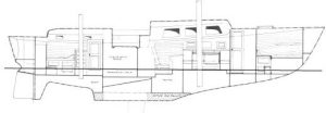 diagram, Custom, sailboat for sale