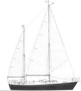 diagram, Custom, sailboat for sale