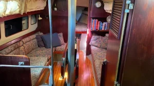 interior, C&C, sailboat for sale