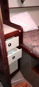 bed, C&C, sailboat for sale
